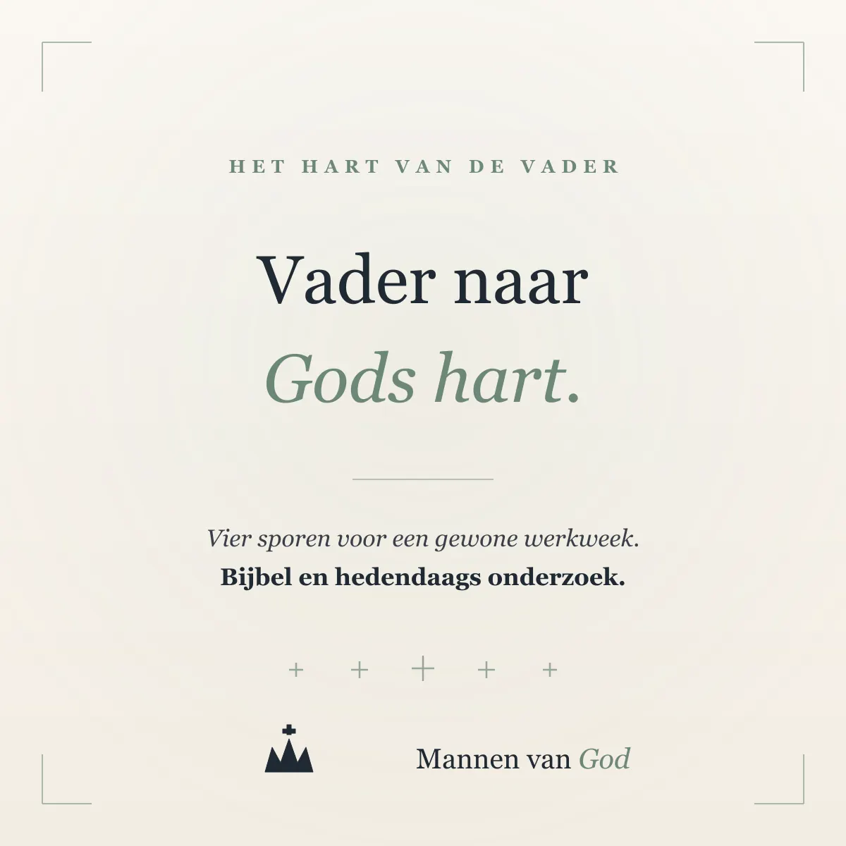 Illustratie bij het artikel Vader naar Gods hart: vier sporen die je kind levenslang draagt